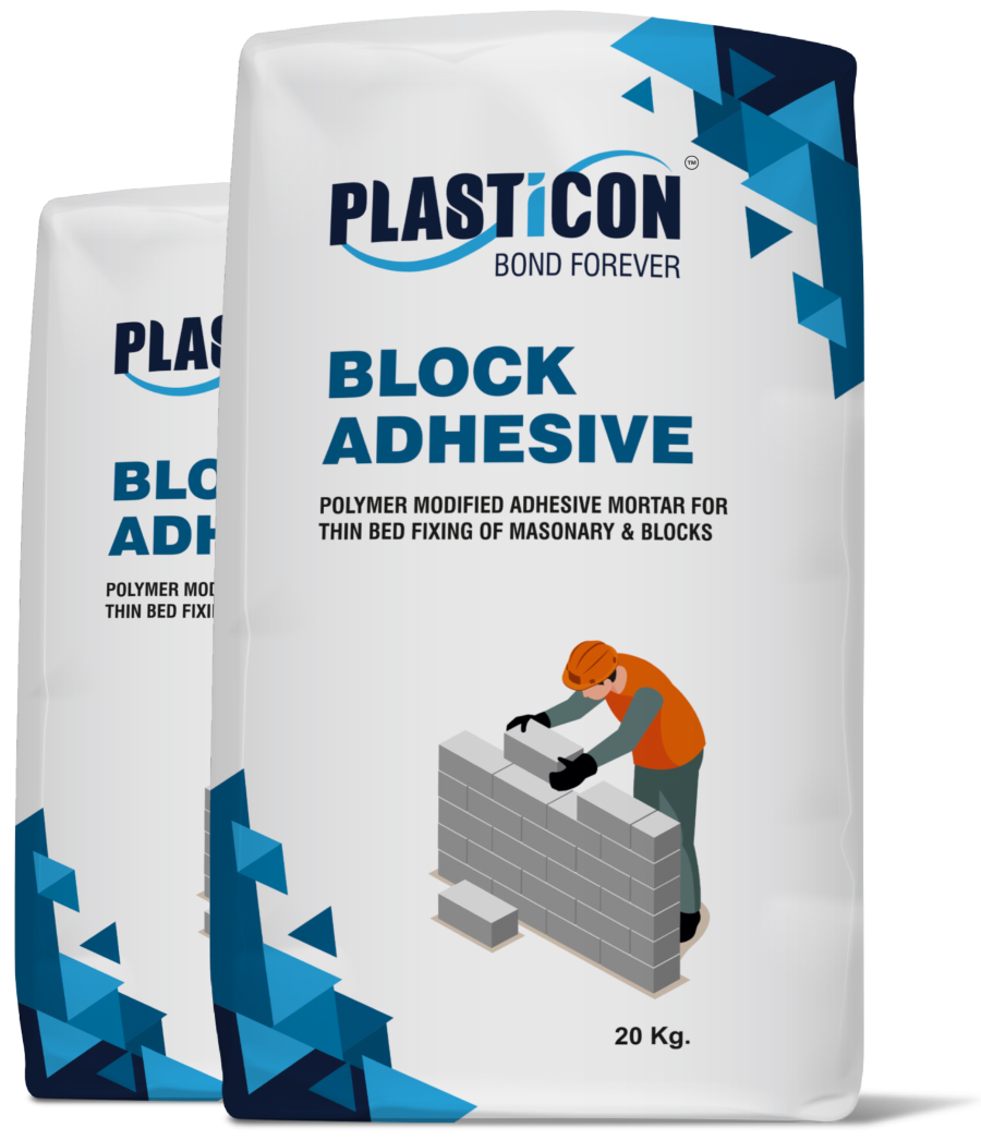 PLASTICON BLOCK ADHESIVE
